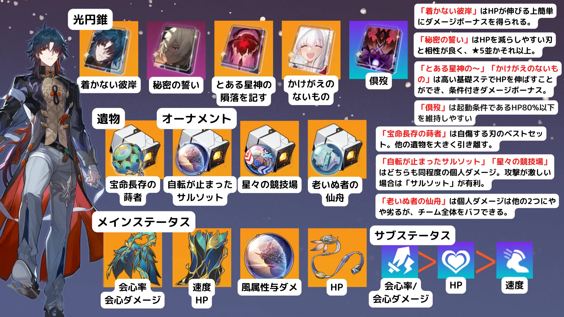 崩壊スターレイル】刃のビルドガイド | 真面目にゲームする！