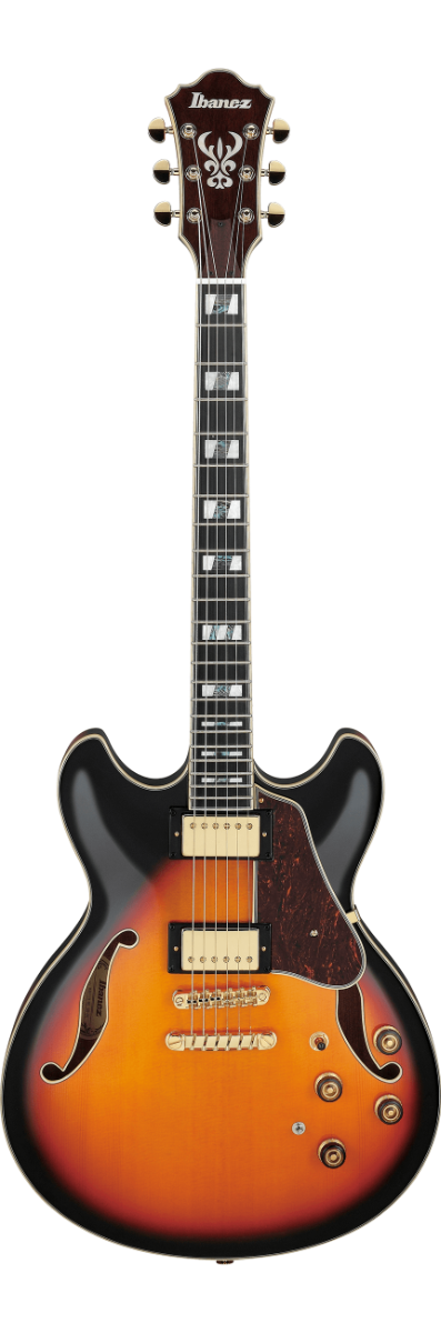 Ibanez AS113 Brown Sunburst – Electric Guitar | Max Guitar