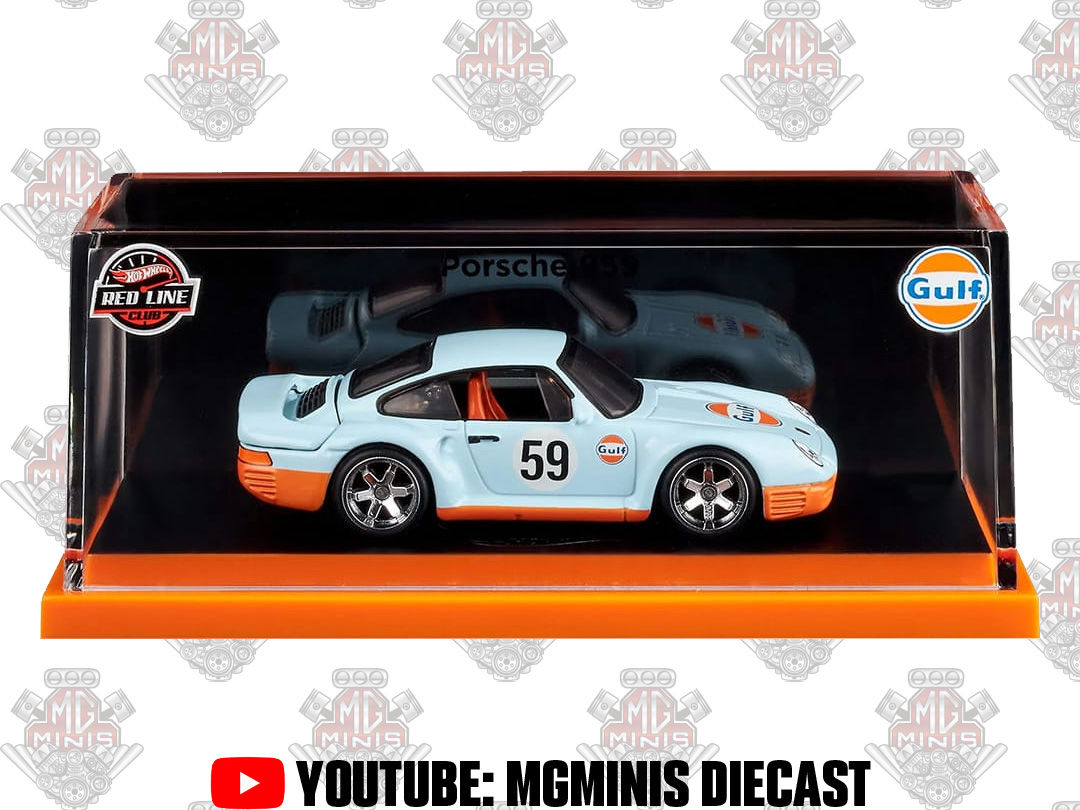 Hot Wheels RLC Porsche 959 Gulf – MgMinis Diecast
