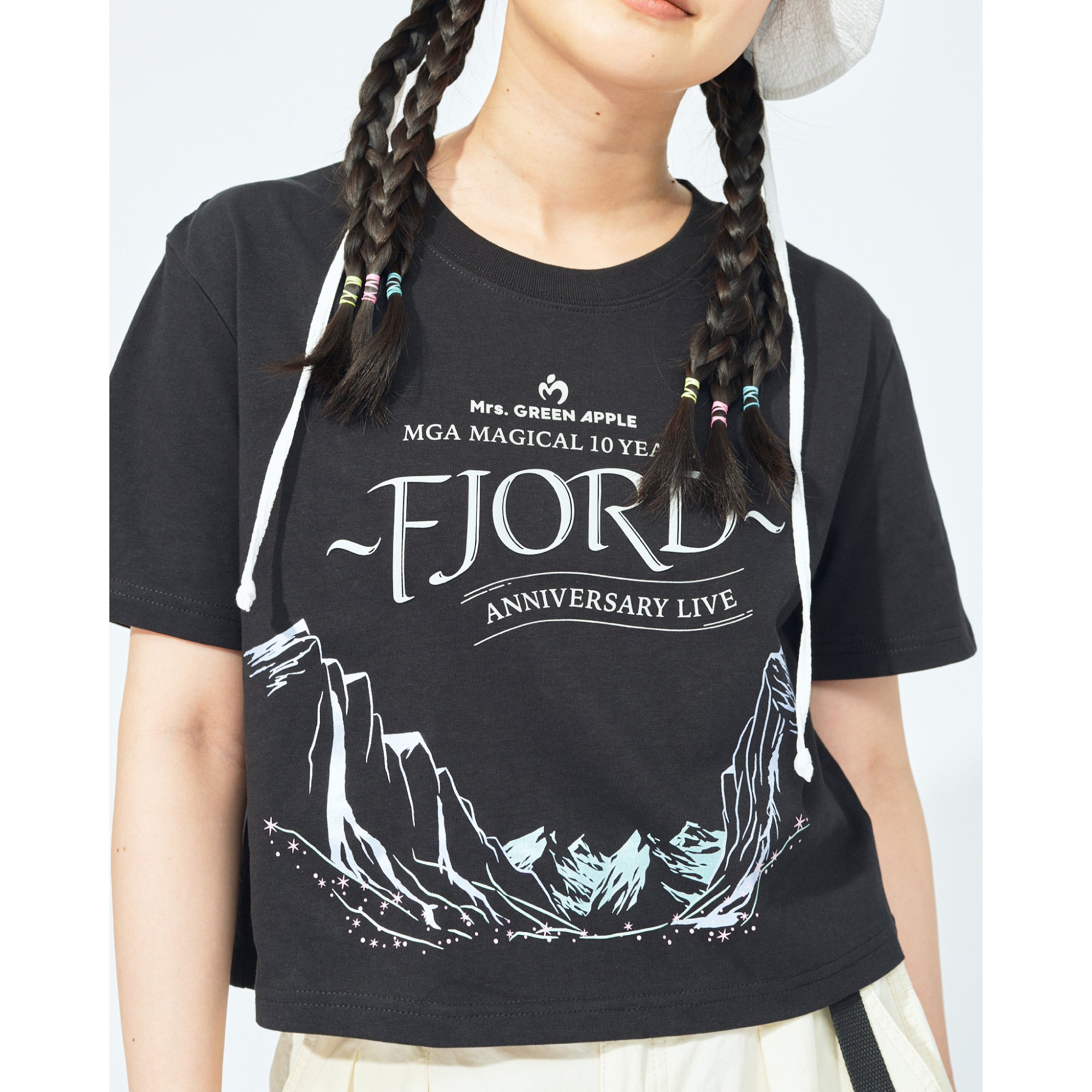 FJORD ロゴTシャツ / ブラック – Mrs. GREEN APPLE OFFICIAL STORE