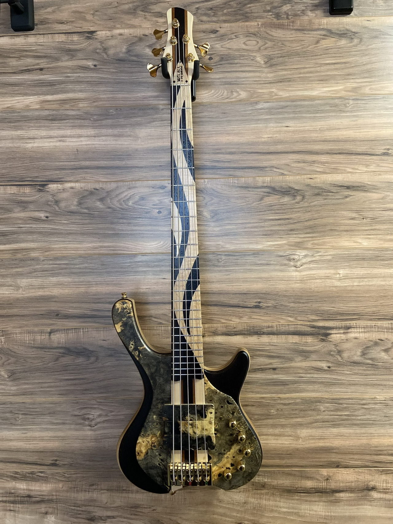 Desert Buckeye Burl - MGBASS GUITARS