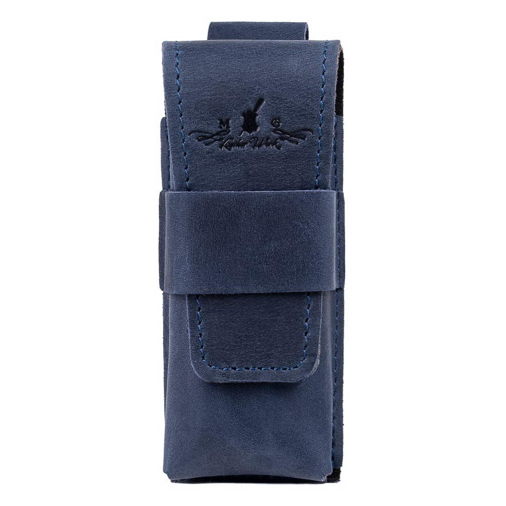 Harmonica Case – Reinforced Flap | Crazy Horse Leather