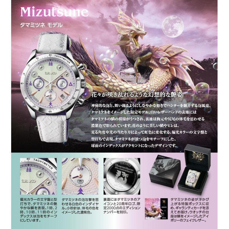 モンスターハンター×セイコー 20周年コラボレーションウオッチ