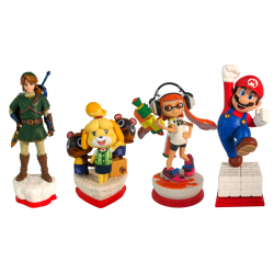 Nintendo TOKYO 渋谷限定 スタチュー 4個セット - Meccha Japan