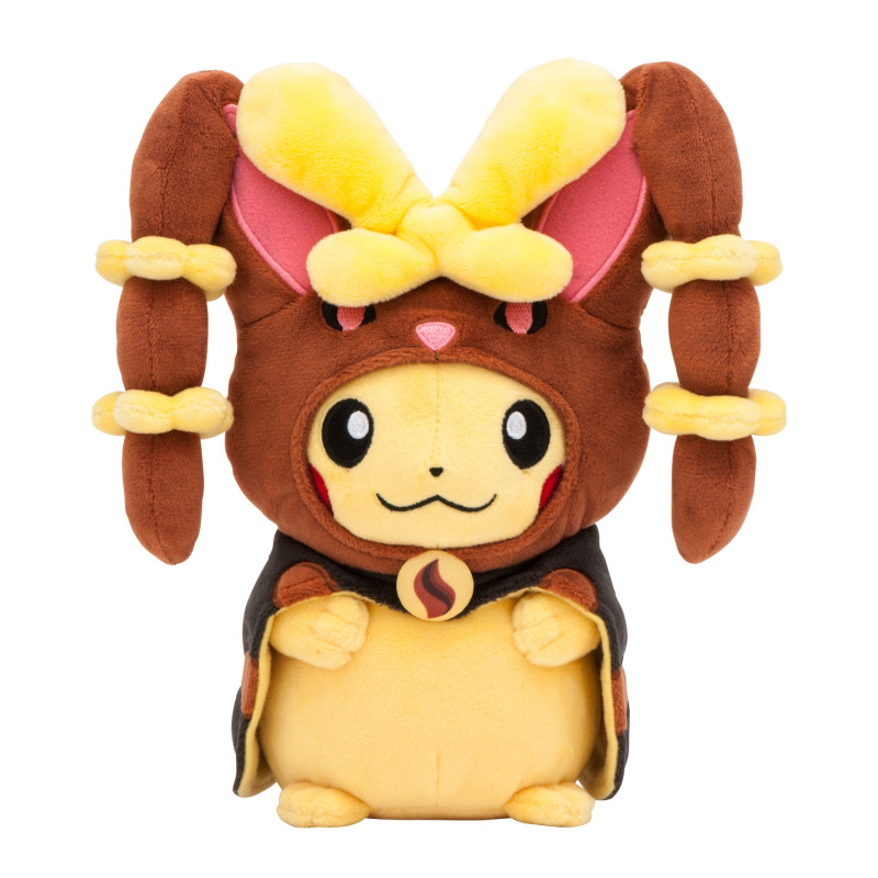 ぬいぐるみ メガミミロップのポンチョを着たピカチュウ - Meccha Japan