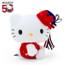 ハローキティ ぬいぐるみ（ハローキティ50周年） - Meccha Japan