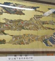 屏風絵風陶磁版壁画 第弐図 - 近江八幡市、安土城郭資料館の写真