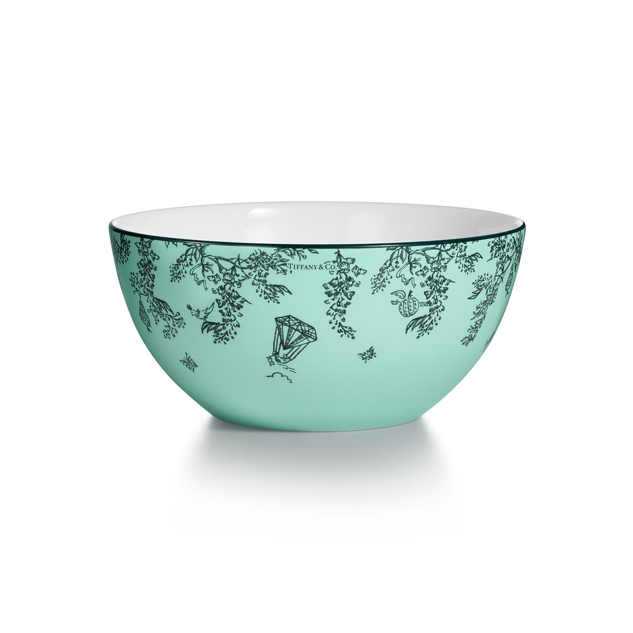 Tiffany Toile:Cereal Bowl in Tiffany Blue® Bone China | Tiffany