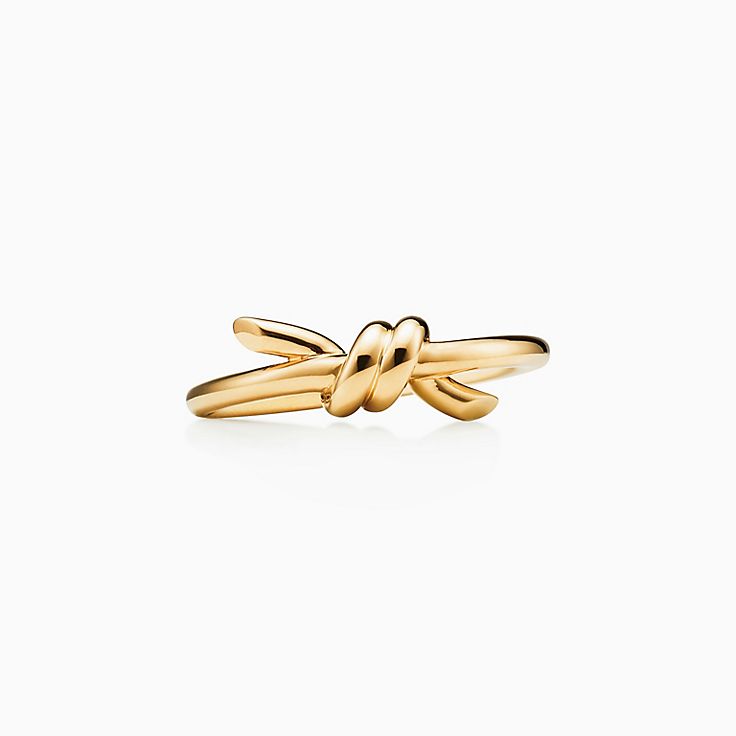 ティファニー ノット リング イエローゴールド | Tiffany & Co.