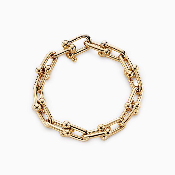 ティファニー ハードウェア​ チェーンブレスレット ゴールド | Tiffany