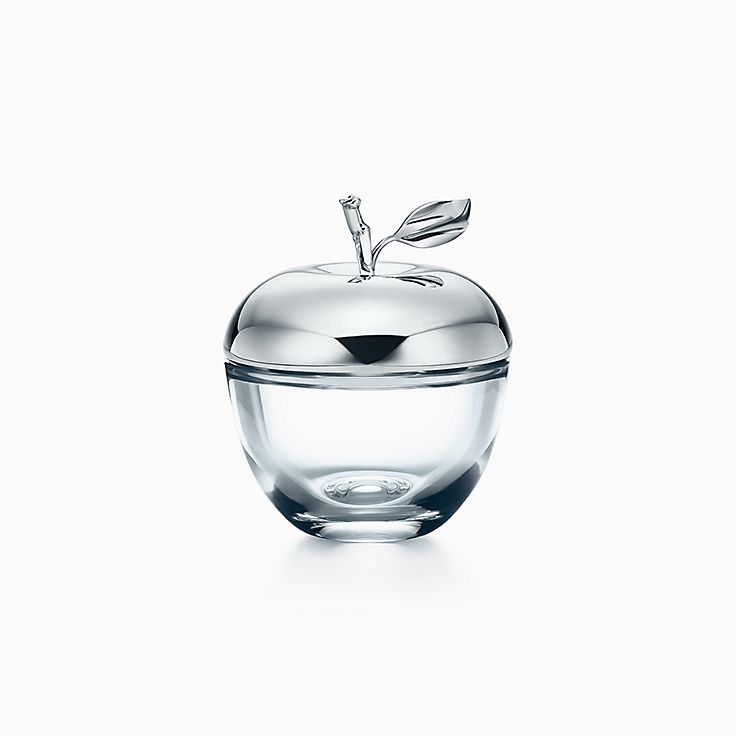 エブリデイ オブジェクト クリスタル製アップル ボックス | Tiffany & Co.