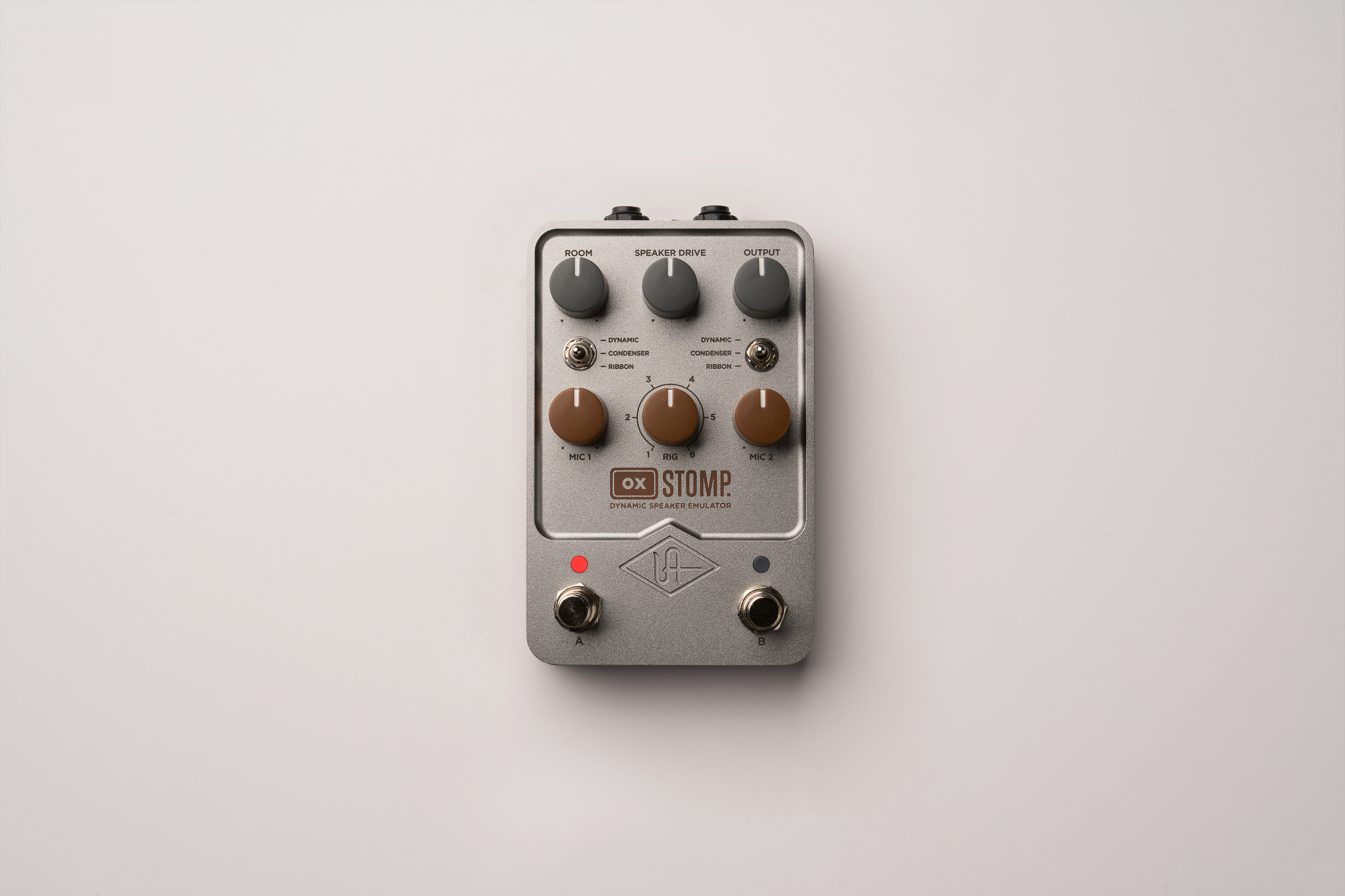 Universal Audio Announces New UAFX OX Stomp Dynamic Speaker Emulator