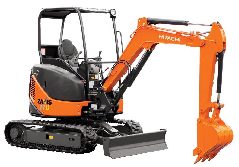 Hitachi ZX27U3 Excavator Specs: Dimensions & Weight | VeriTread