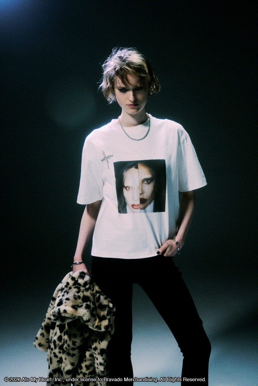 AZUL BY MOUSSY | 【LADY GAGA】ショートスリーブTEEホワイト (Tシャツ