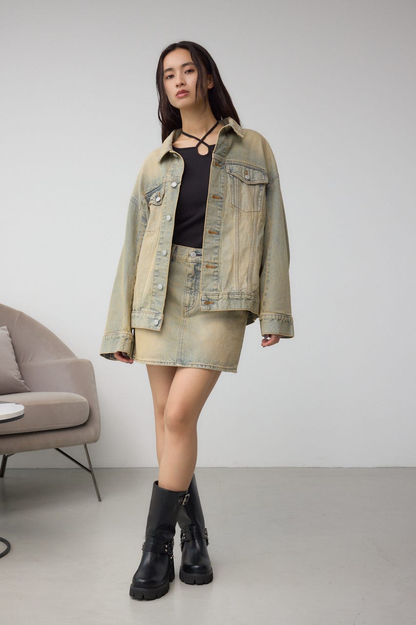 AZUL BY MOUSSY | AZUL DENIM ヴィンテージデニムミニスカート