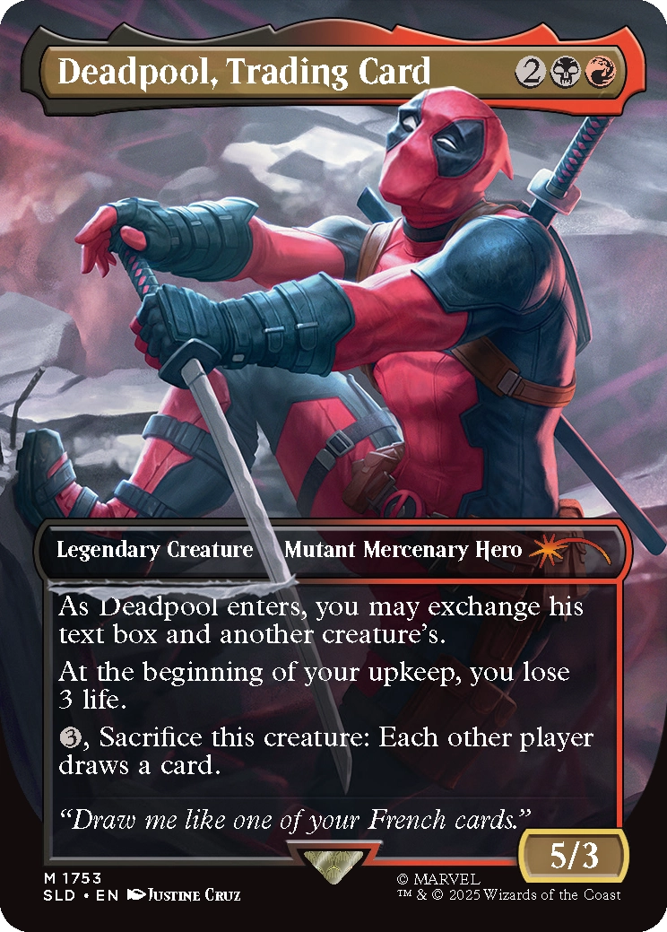 Announcing Secret Lair x Marvel's Deadpool: April 'Pools Day
