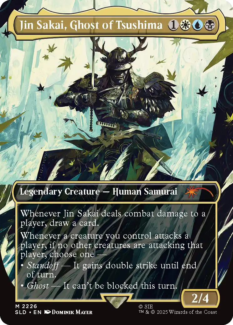 MTG】Secret Lair x PlayStationが登場！Ghost of Tsushimaなどの5