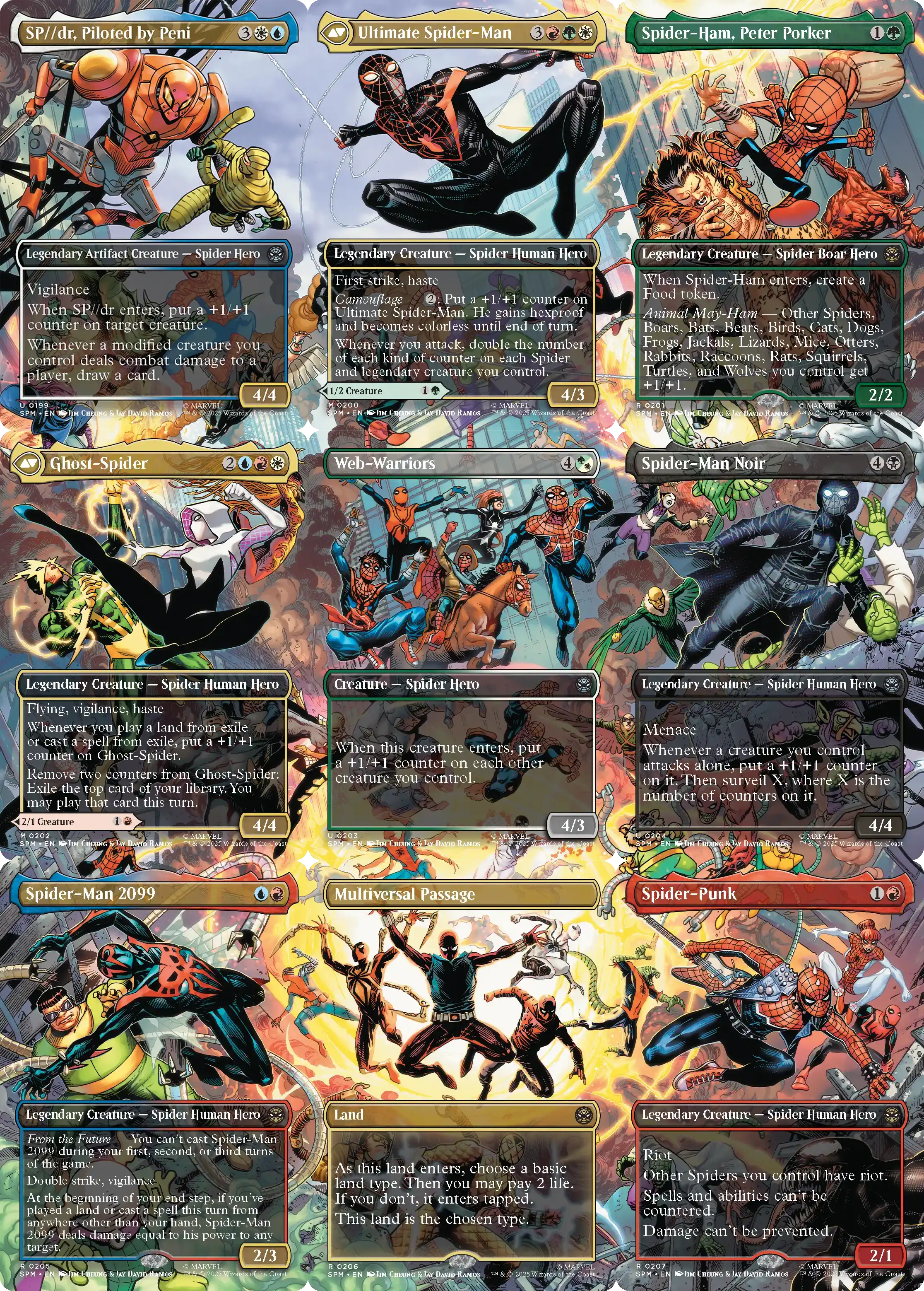 MTG】マーベル スパイダーマン！特殊アートカードと収録先まとめ