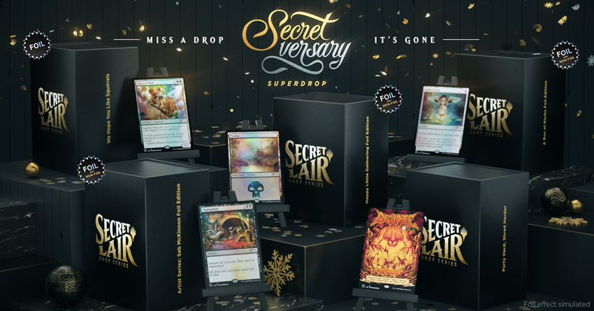 Announcing Secret Lair's Secretversary Superdrop | MAGIC: THE