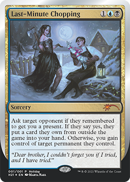 2021 Magic: The Gathering Holiday Promo Card | MAGIC: THE GATHERING