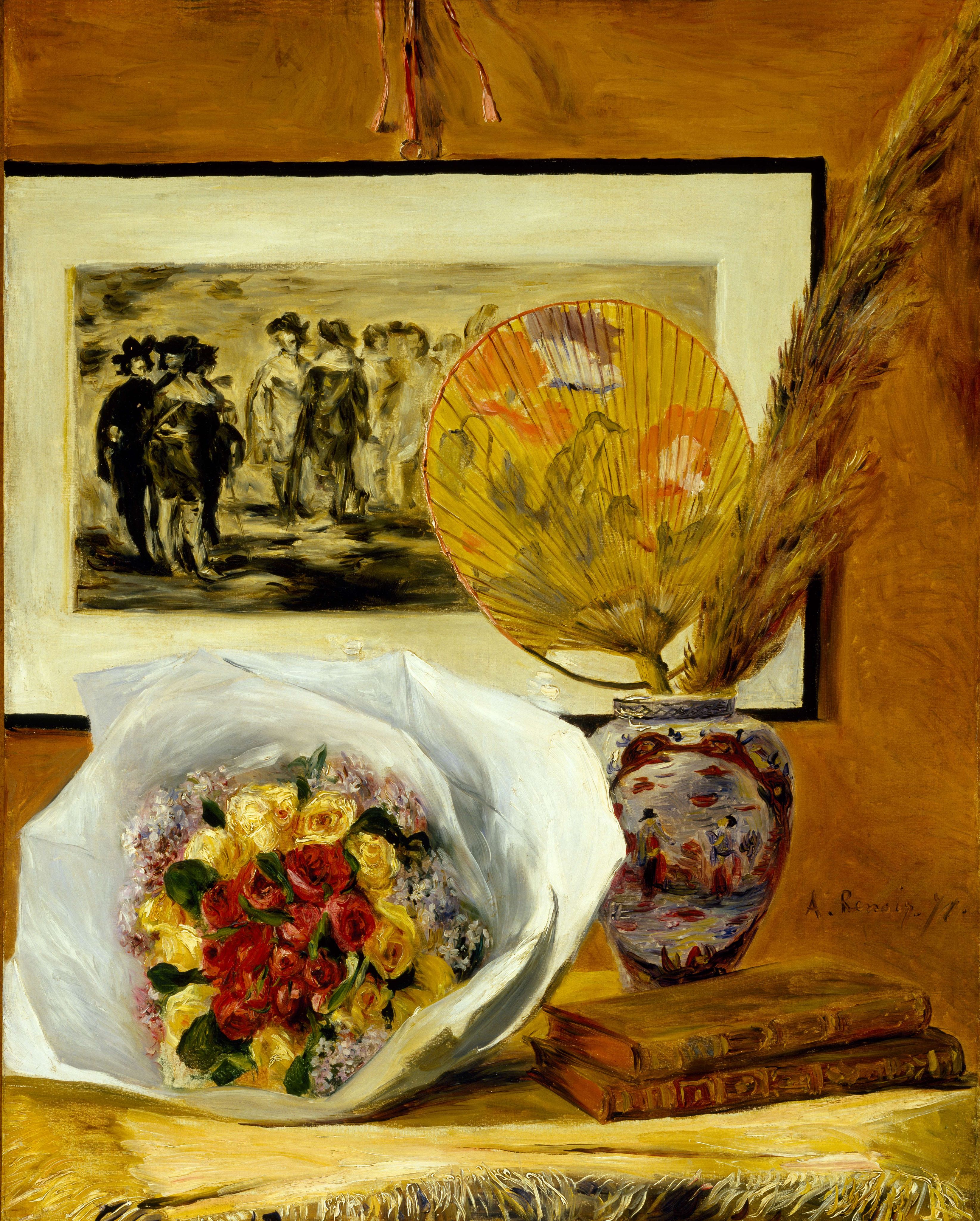 Nature morte au bouquet - Research - Pierre-August Renoir - WPI