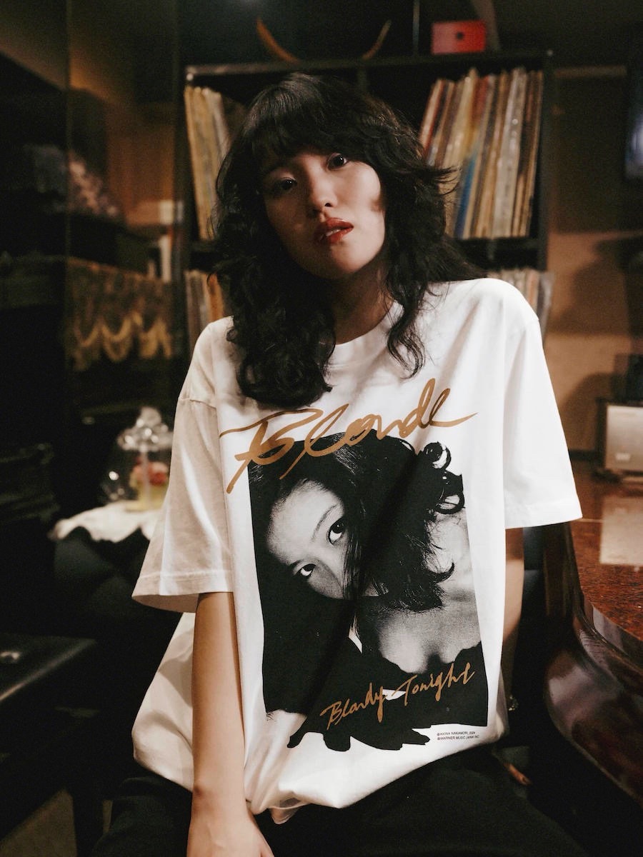 中森明菜×「ゾゾヴィラ」 第2弾は「BLONDE」をイメージしたTシャツが