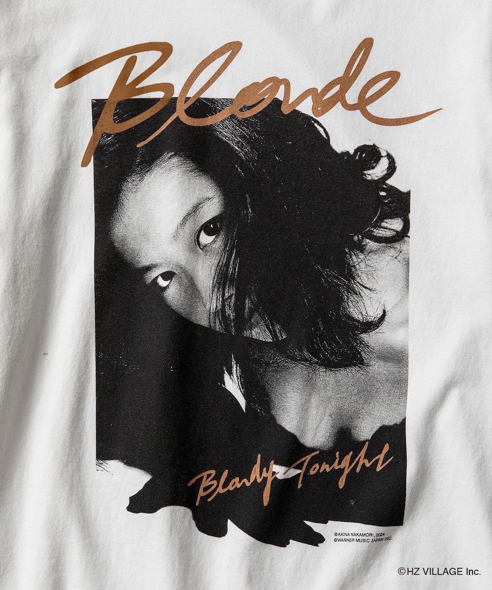 中森明菜×「ゾゾヴィラ」 第2弾は「BLONDE」をイメージしたTシャツが
