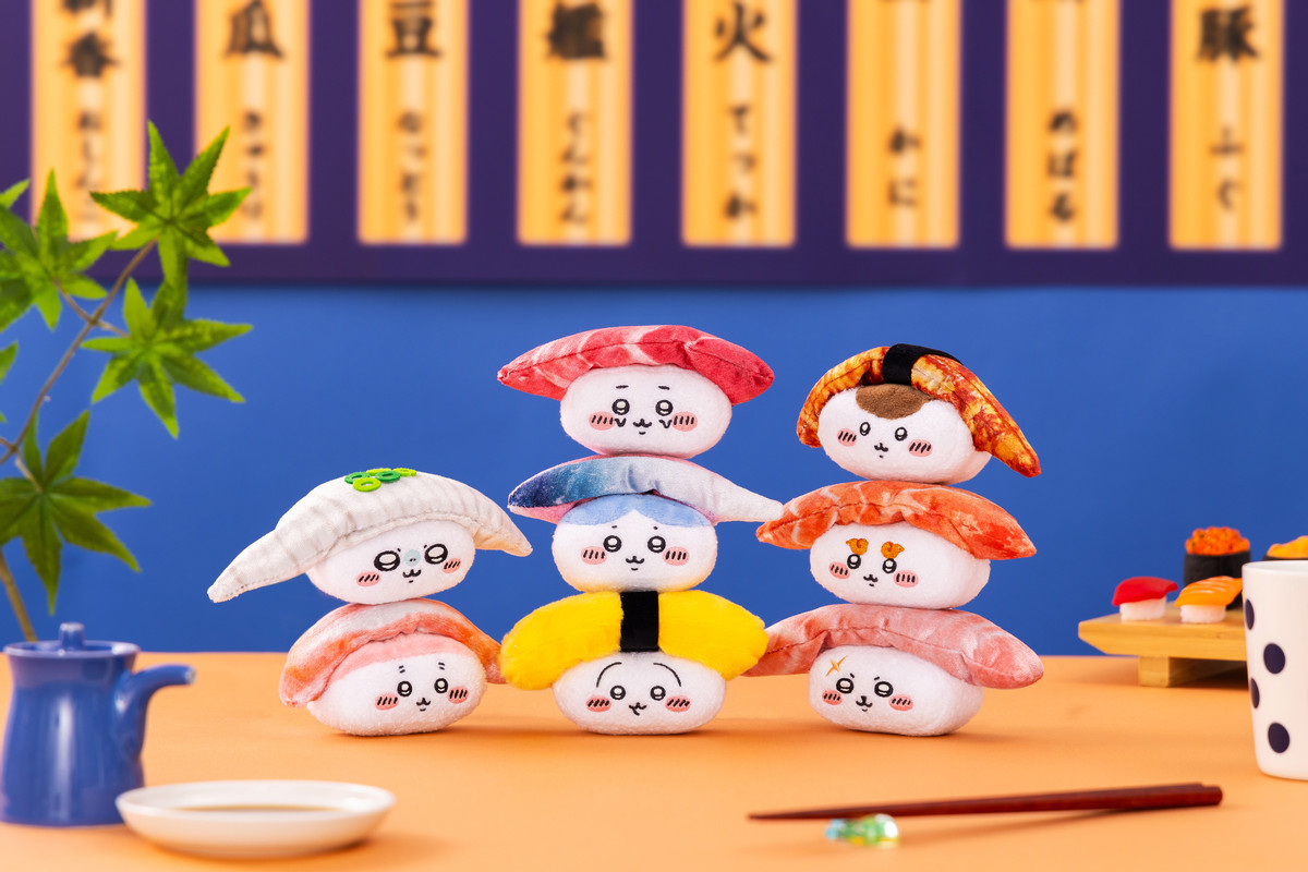 ちいかわ ちいかわ寿司 お寿司になっちゃった・・・ぬいぐるみ（全8種