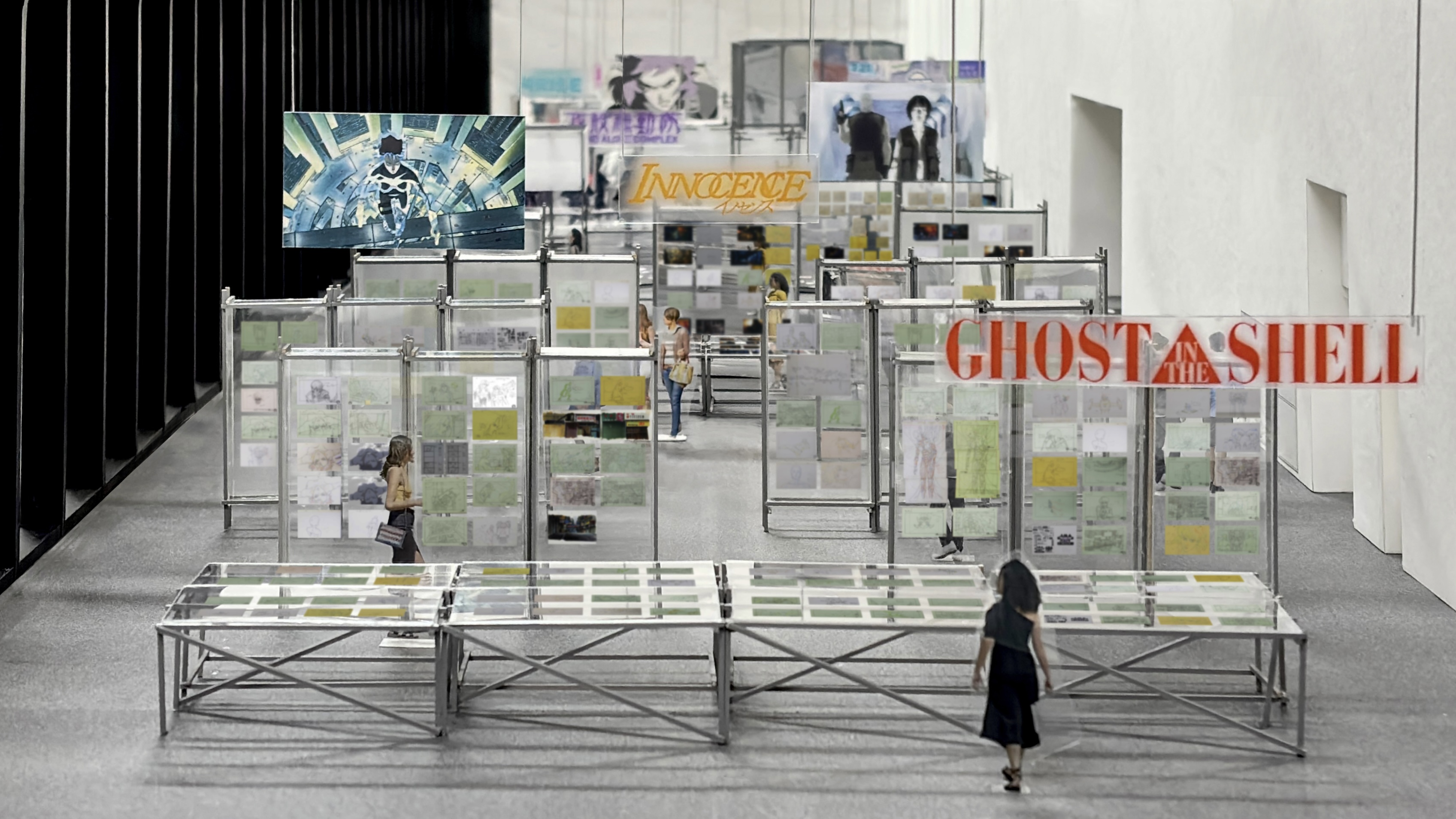 100種類の限定グッズも！「攻殻機動隊」展が来年1月開催、原画1600点