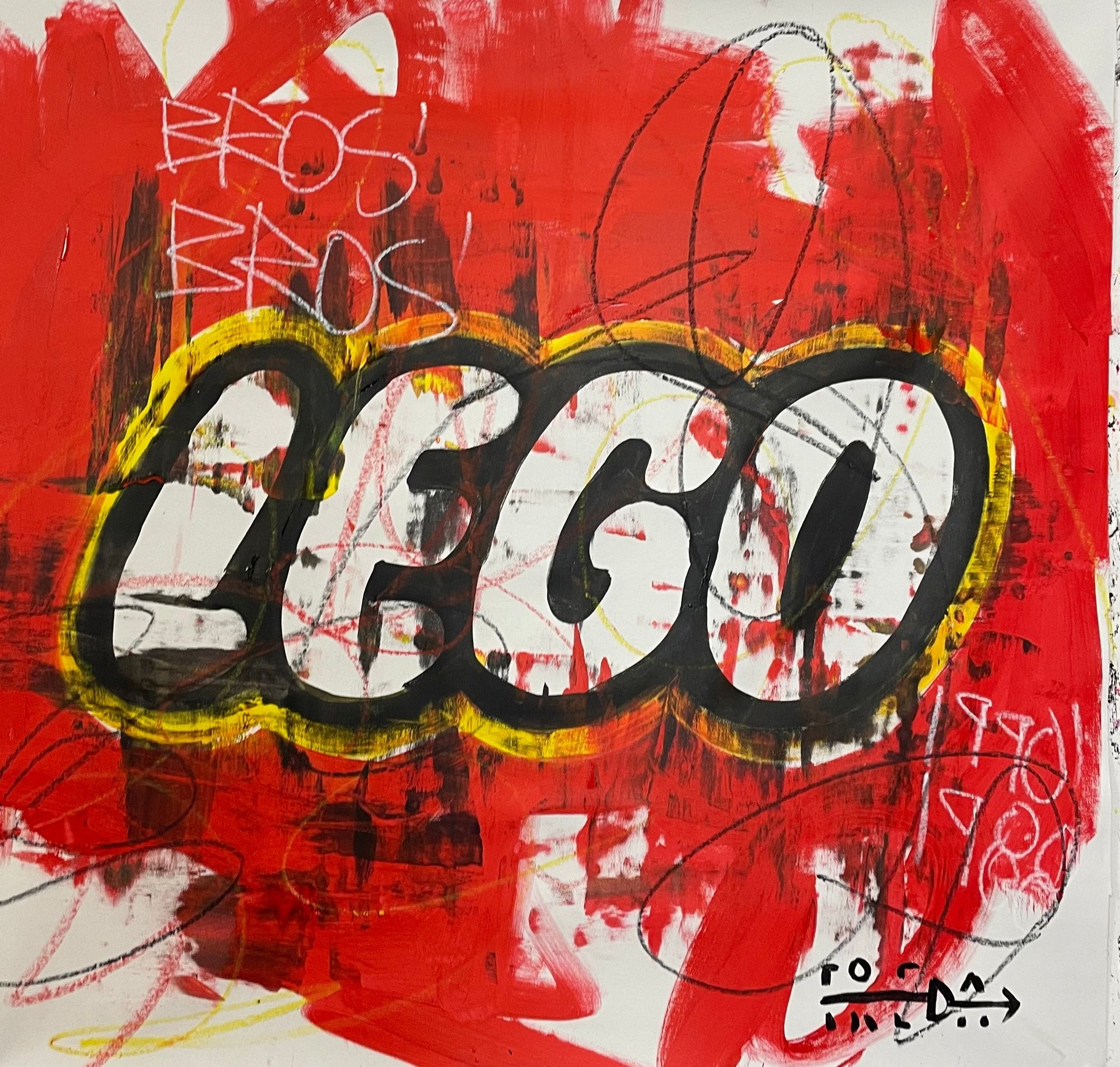 ▷ Lego by Freda People Art, 2023 | Chalk Paintings | Artsper