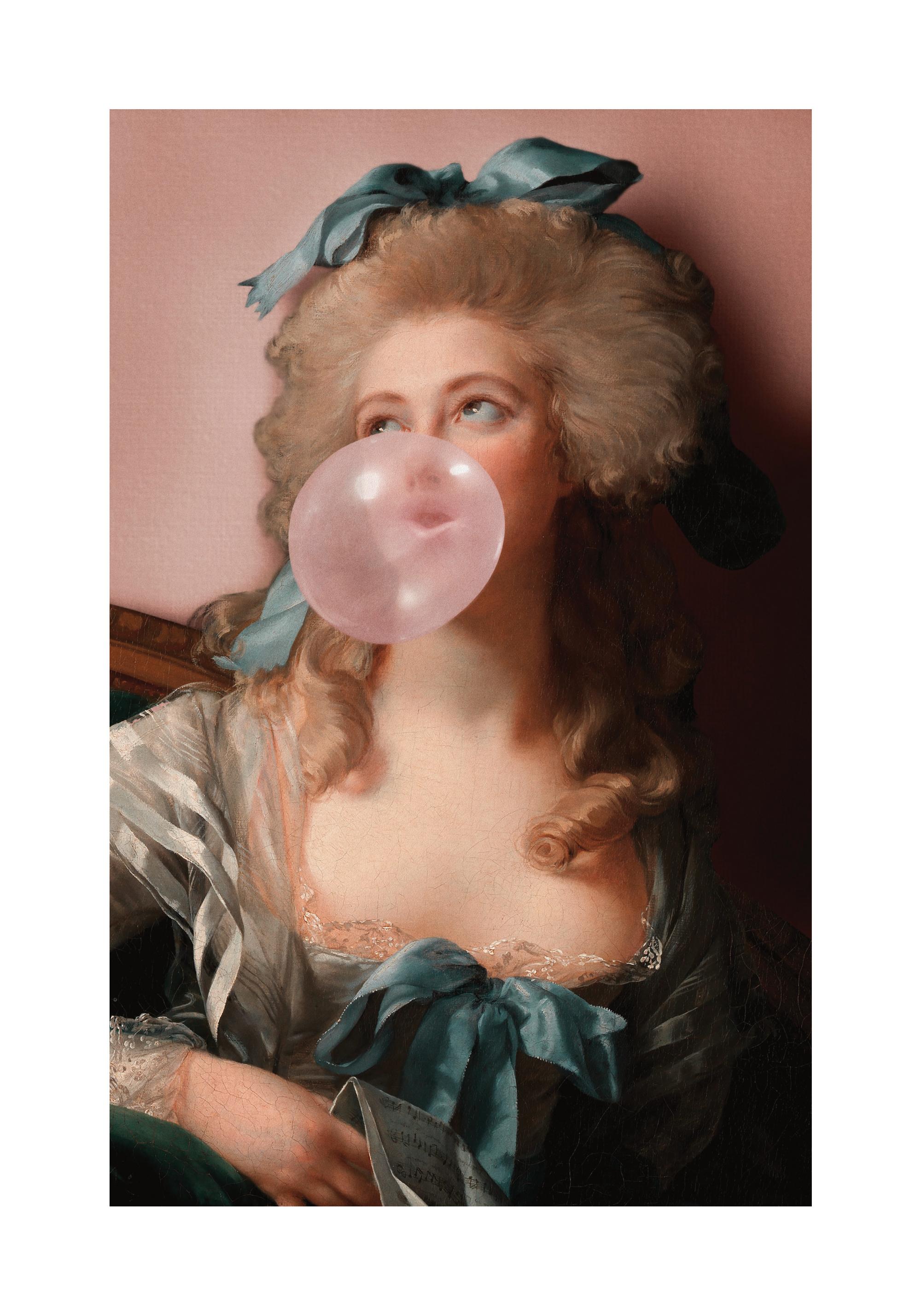 Jonas Loose - Bubblegum Princess Print | Playful Poster Art
