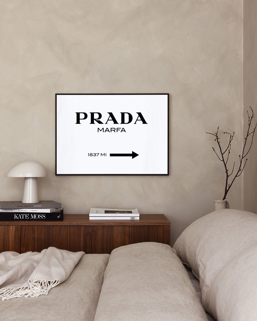 Prada Marfa Print – Fashion Poster | Desenio