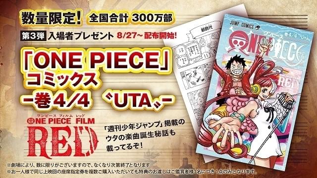 ONE PIECE FILM RED」公開16日間で興収92億円＆動員665万人！ 興収100