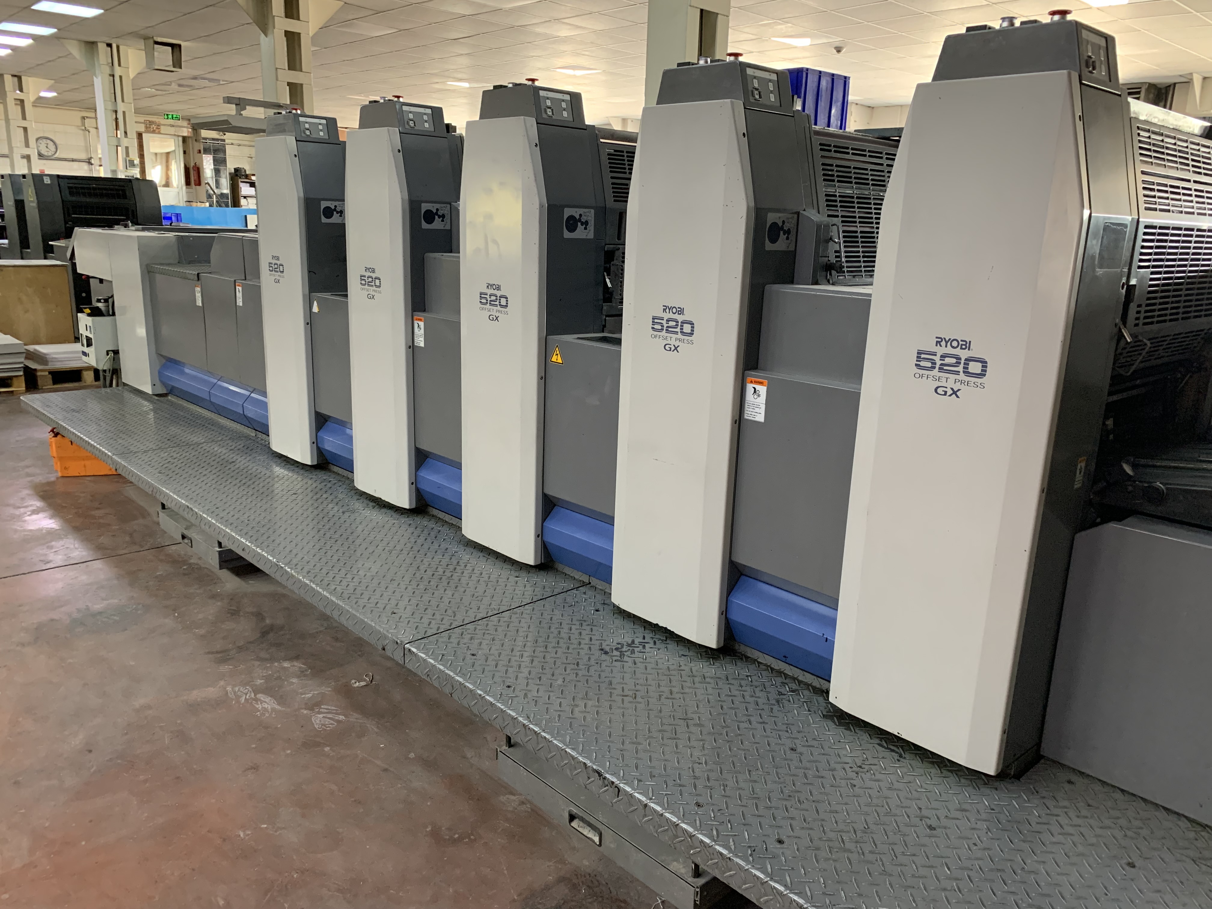 RYOBI 525 GX 35x50 OFFSET PRINTING MACHINE Used machines - Exapro