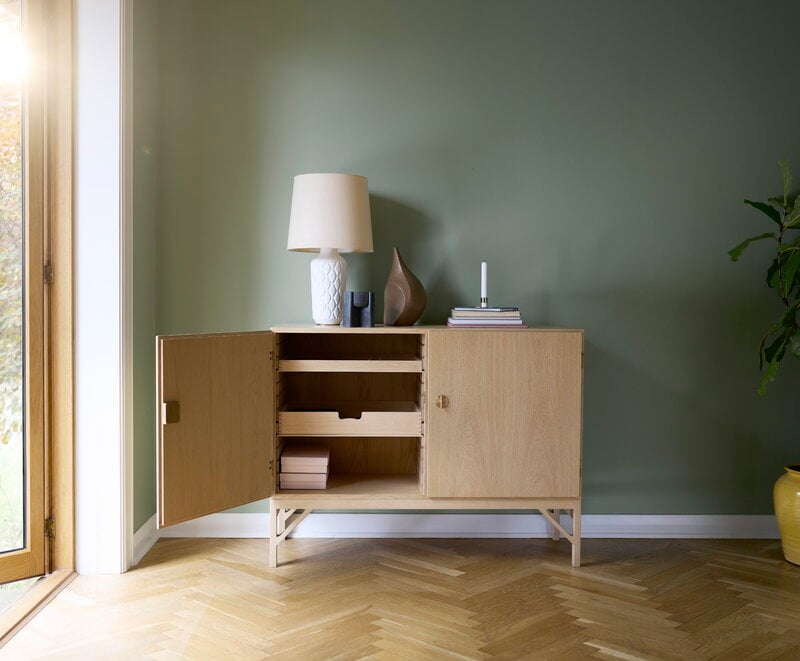 FDB Møbler A232 sideboard, lacquered oak | Finnish Design Shop