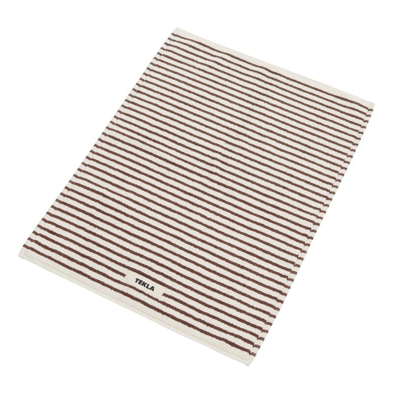 Tekla Bath mat, 70 x 50 cm, kodiak stripes | Finnish Design Shop