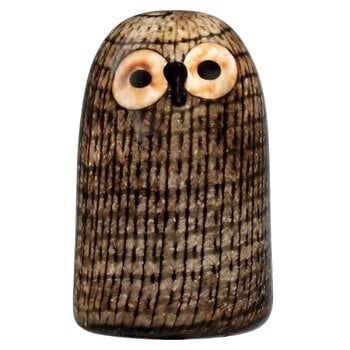 Iittala Birds by Toikka Owlet, brown | Finnish Design Shop