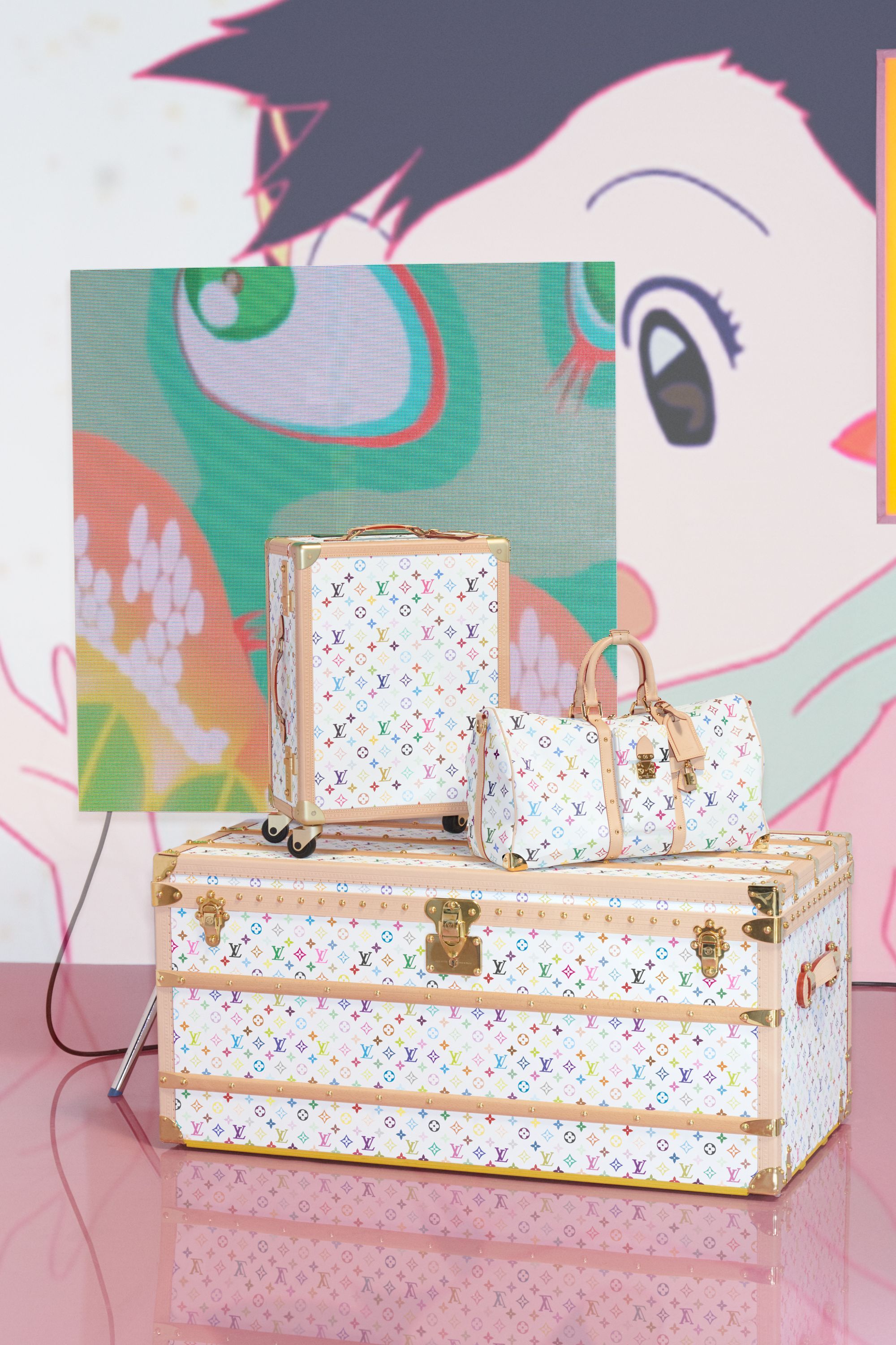 Louis Vuitton and Takashi Murakami Are Running Back Their