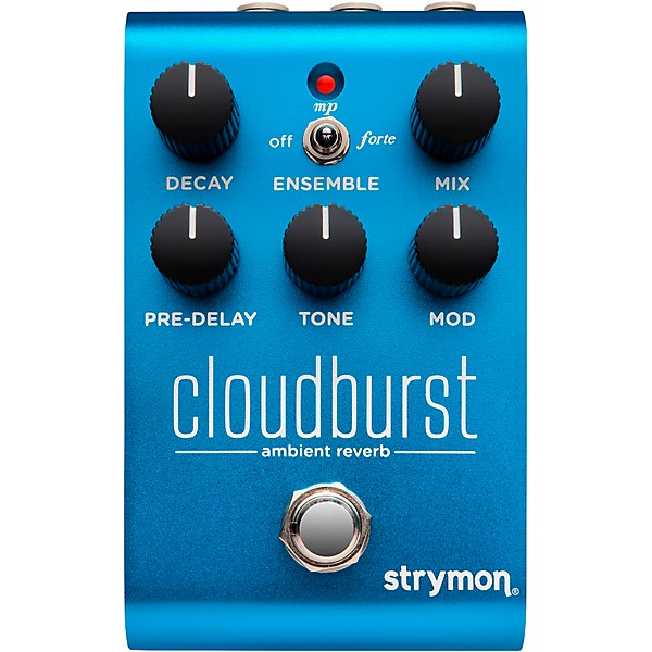 Strymon Cloudburst Ambient Reverb Effects Pedal Blue | Guitar Center