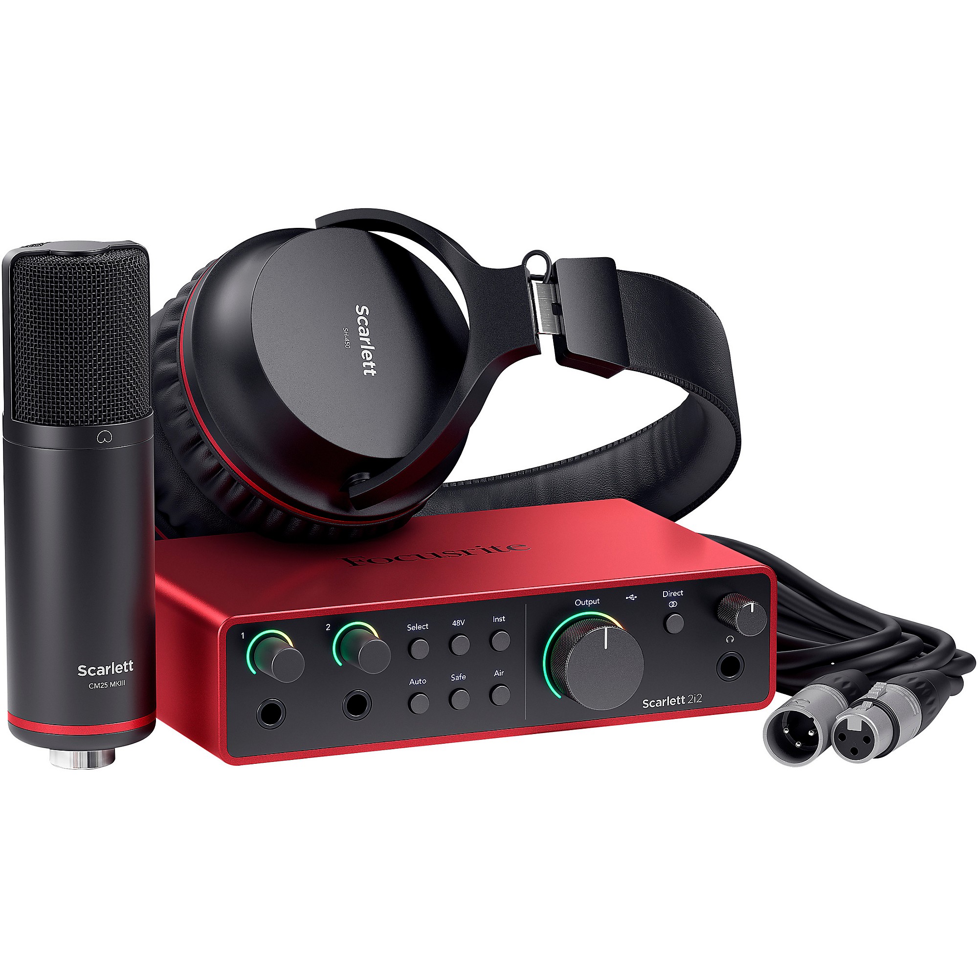 Focusrite Scarlett 2i2 4th Gen Studio Pack | Guitar Center