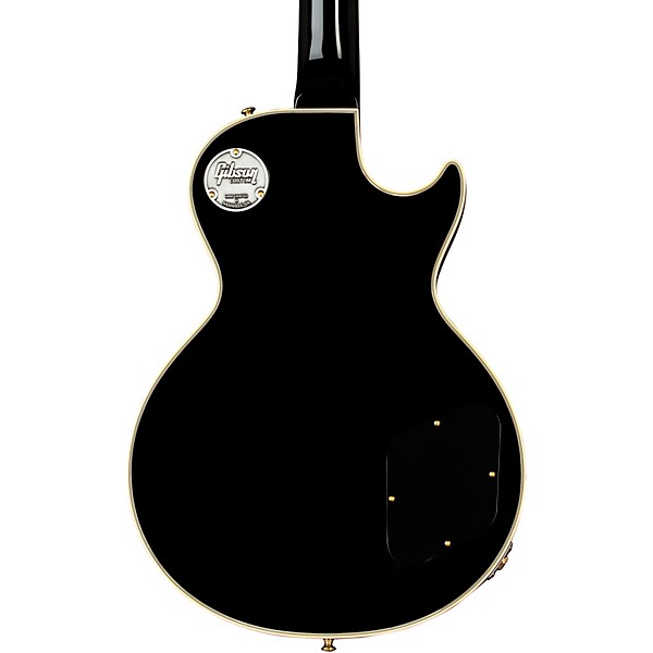 Platinum Gibson Custom 1968 Les Paul Custom Reissue Gloss Left
