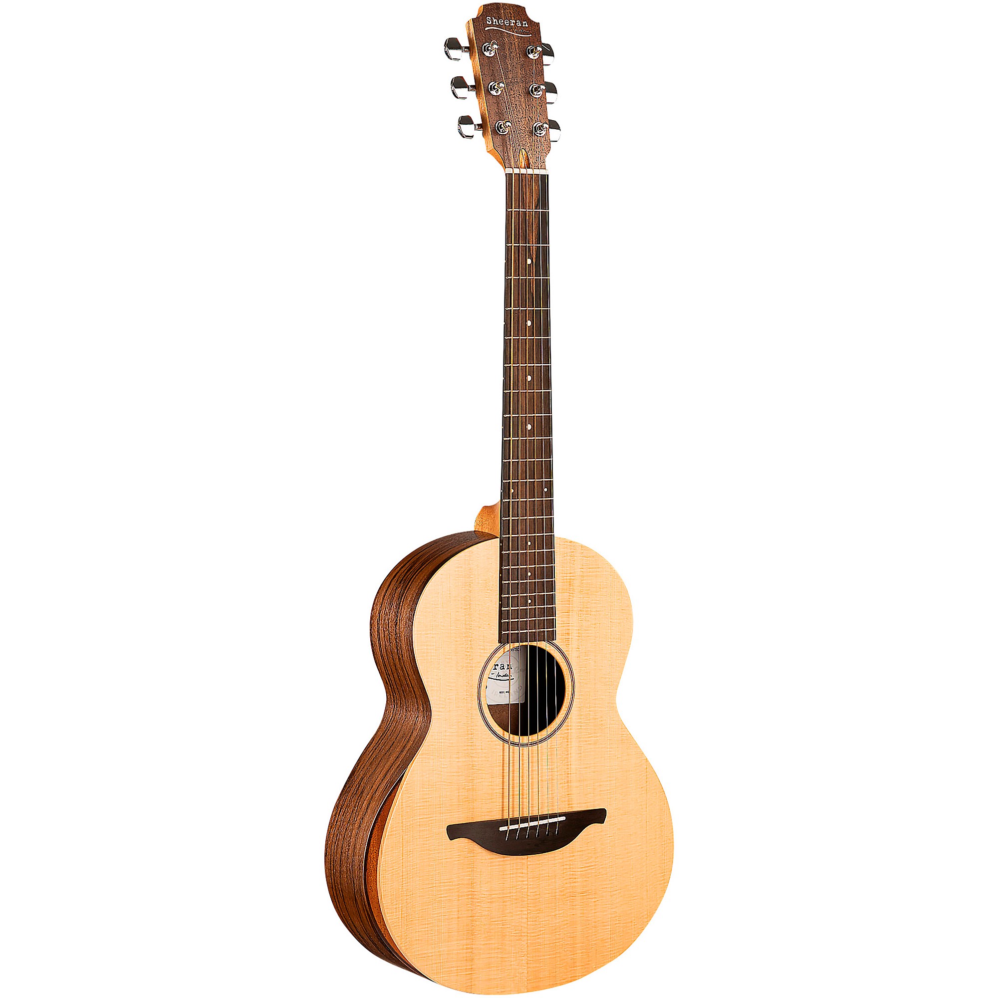 Sheeran by Lowden W04 Mini Parlor Acoustic-Electric Guitar Natural