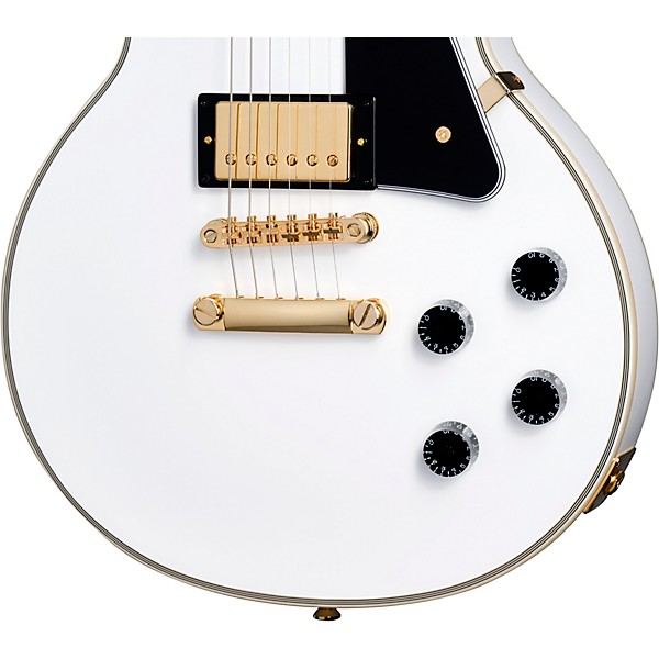Epiphone Inspired by Gibson Custom Les Paul Custom Electric Guitar