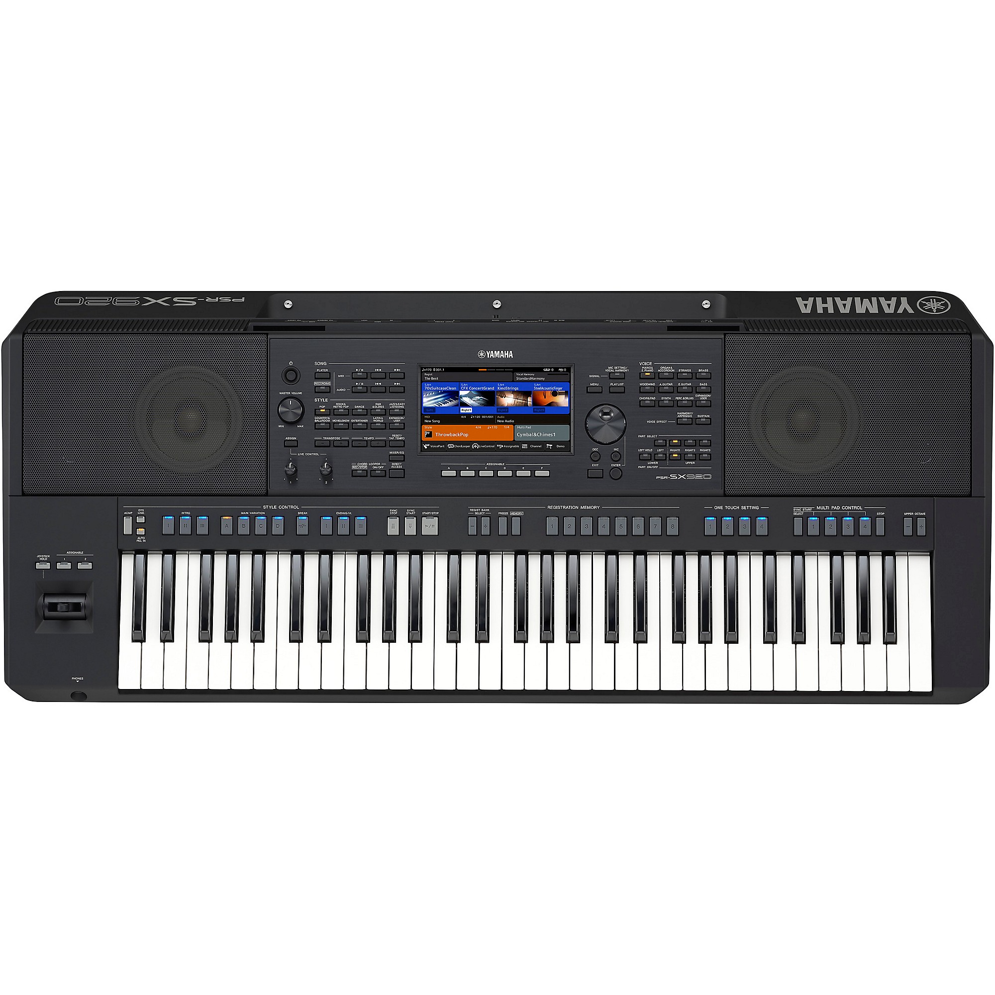 Yamaha PSR-SX920 61-Key High-Level Arranger Keyboard | Guitar Center