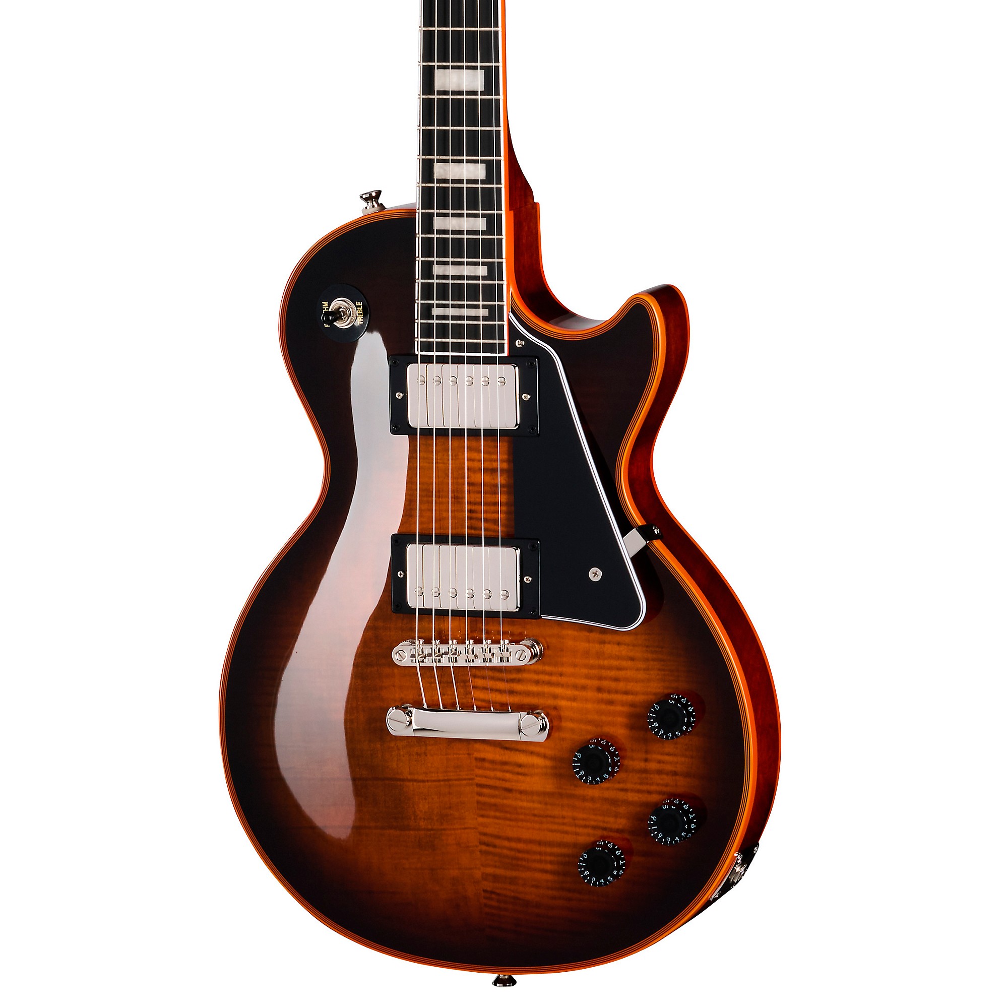 Epiphone Les Paul Custom Widow Limited Electric Guitar- Orange