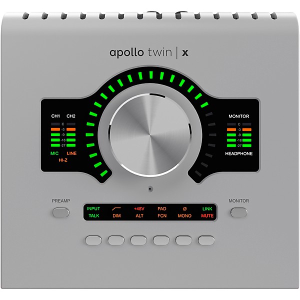Universal Audio Apollo Twin X DUO Gen 2 10x6 Thunderbolt 3 Audio