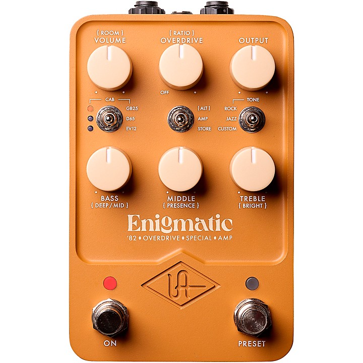 Universal Audio UAFX Enigmatic '82 Overdrive Special Amp Effects