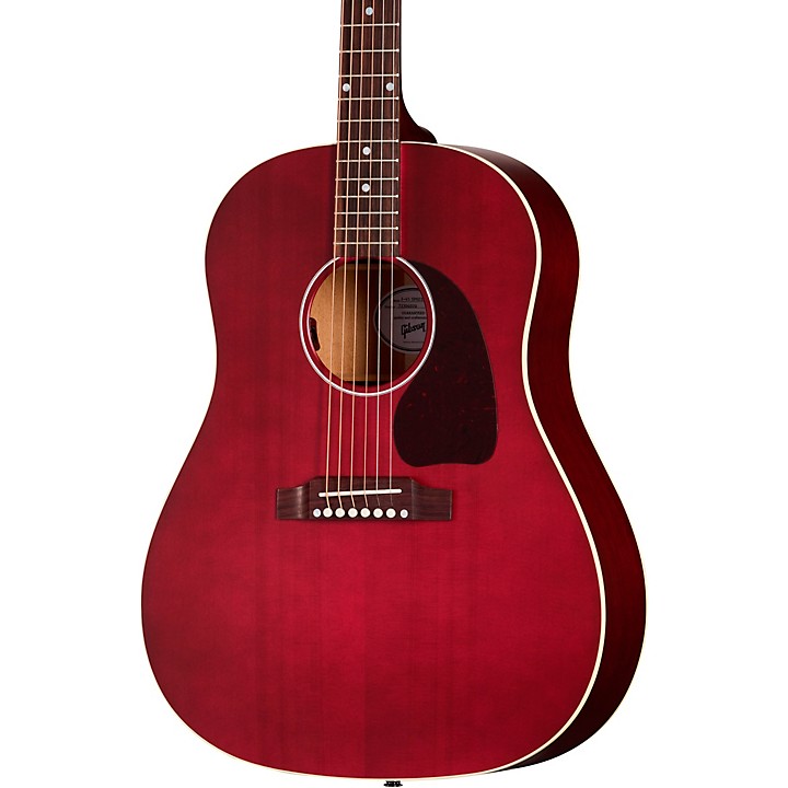 Open Box Gibson J-45 Special Acoustic-Electric Guitar Wine Red