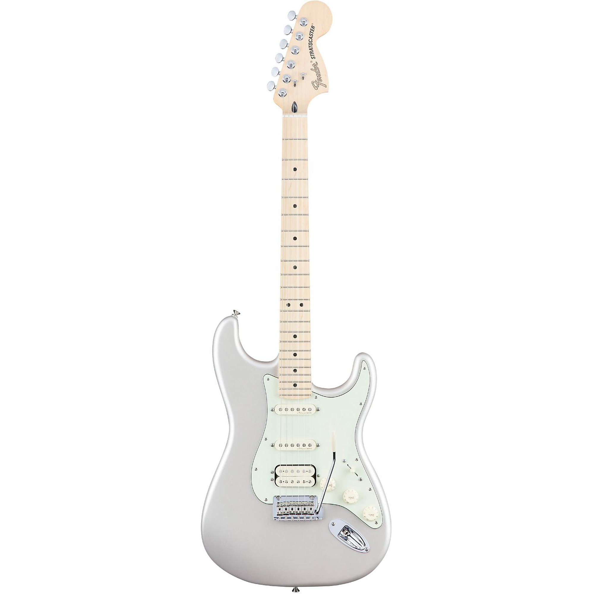 Fender Deluxe HSS Stratocaster with Maple Fingerboard Blizzard
