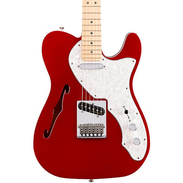 Fender Deluxe Thinline Telecaster Maple Fingerboard Candy Apple